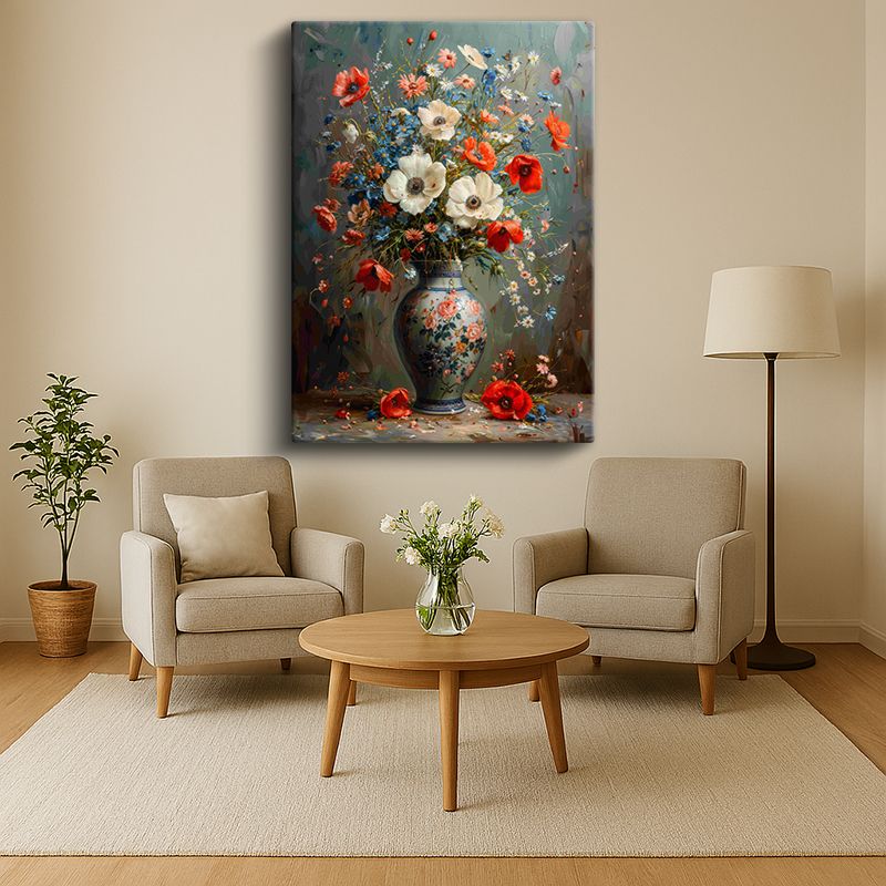 Çiçek & Bitki Kanvas Tablo 23