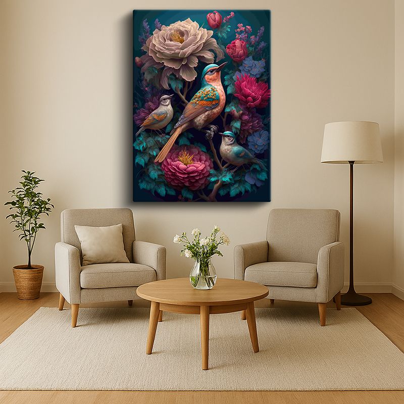 Çiçek & Bitki Kanvas Tablo 33