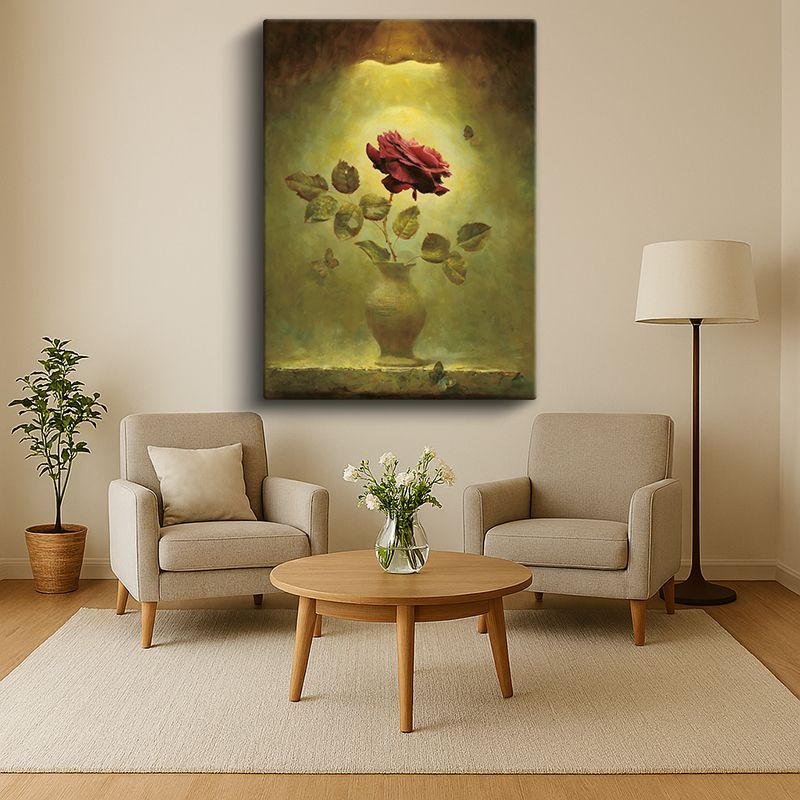 Çiçek & Bitki Kanvas Tablo 38