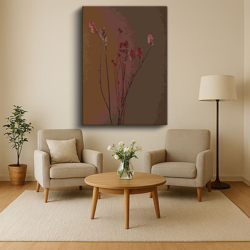 Çiçek & Bitki Kanvas Tablo 104