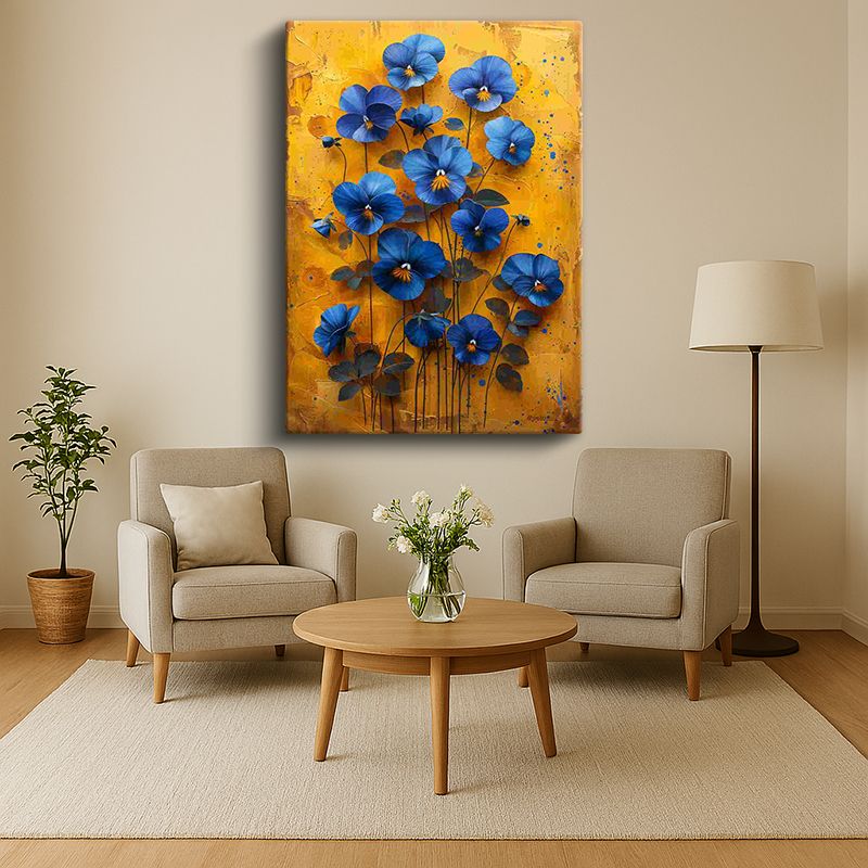 Çiçek & Bitki Kanvas Tablo 135