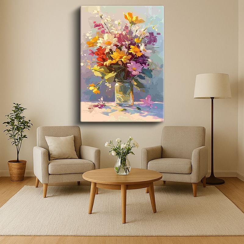 Çiçek & Bitki Kanvas Tablo 136