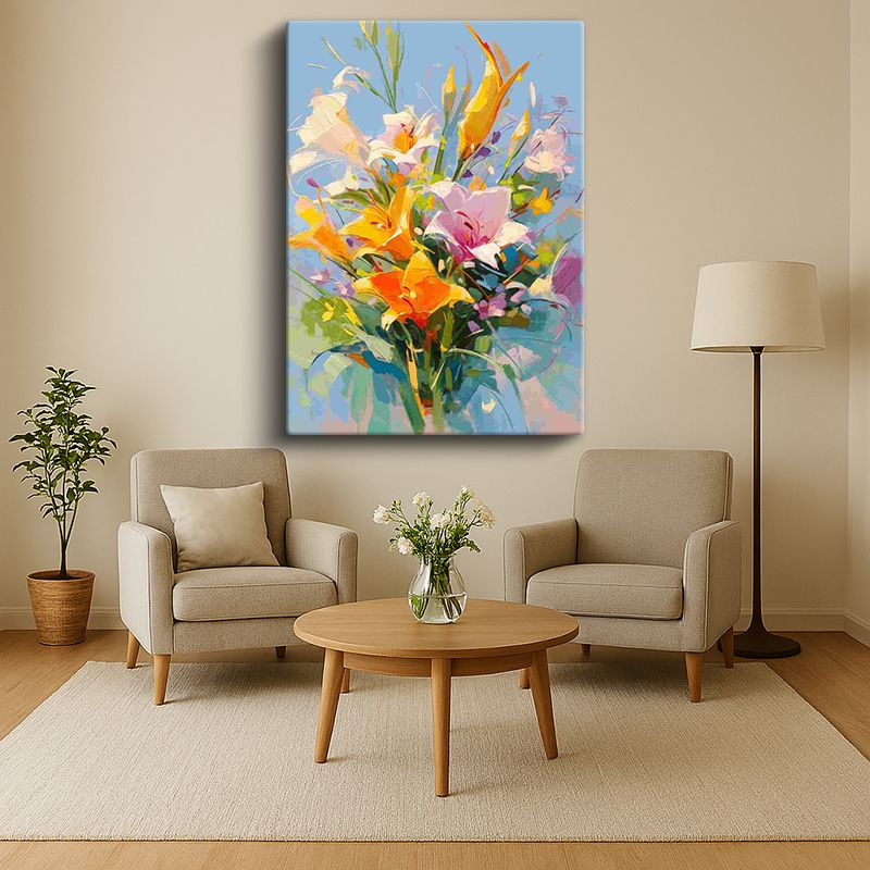 Çiçek & Bitki Kanvas Tablo 142