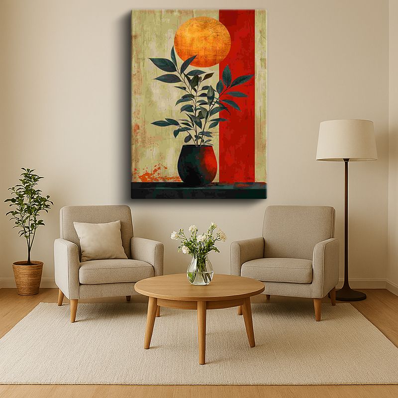 Çiçek & Bitki Kanvas Tablo 214