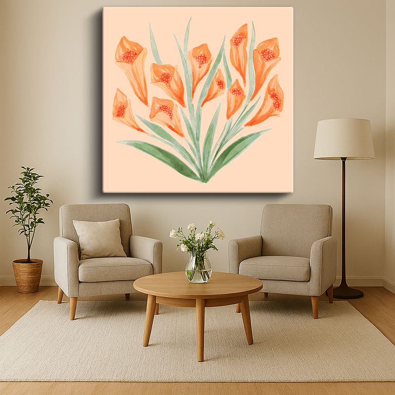 Çiçek & Bitki Kanvas Tablo 266