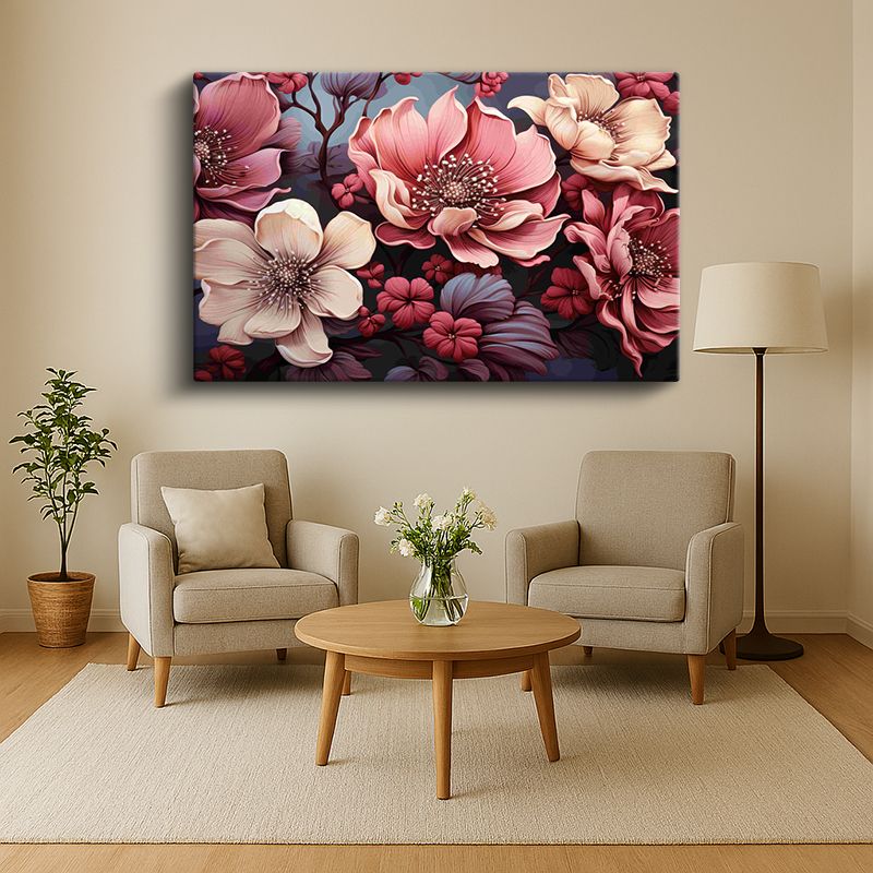 Çiçek & Bitki Kanvas Tablo 422