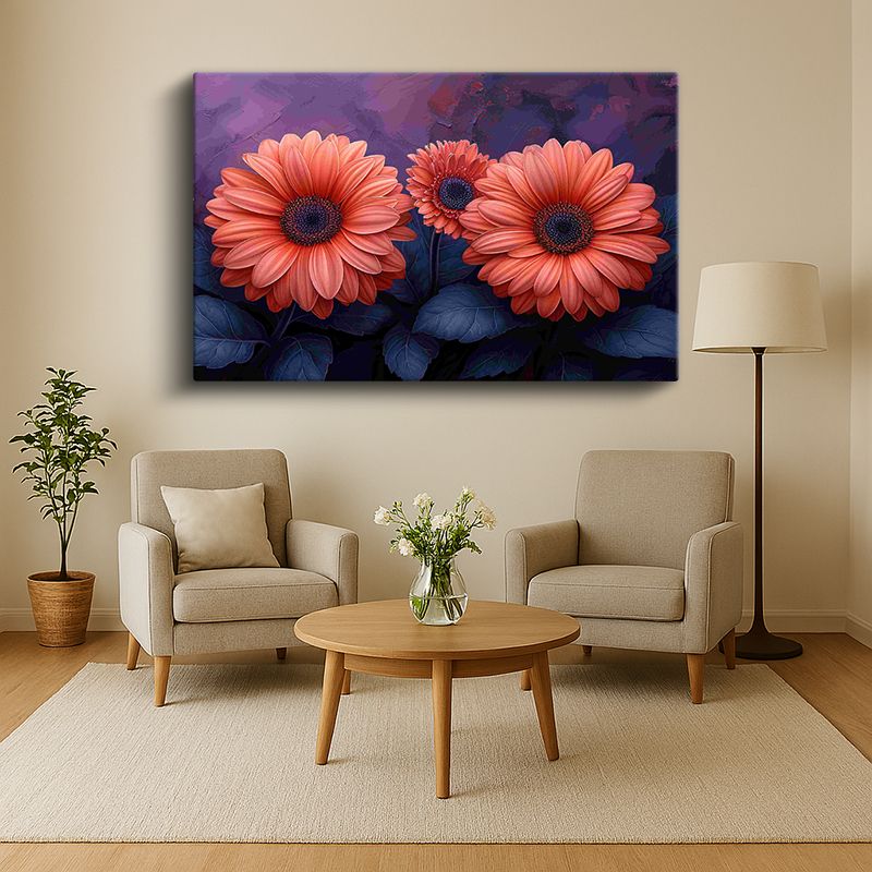 Çiçek & Bitki Kanvas Tablo 433