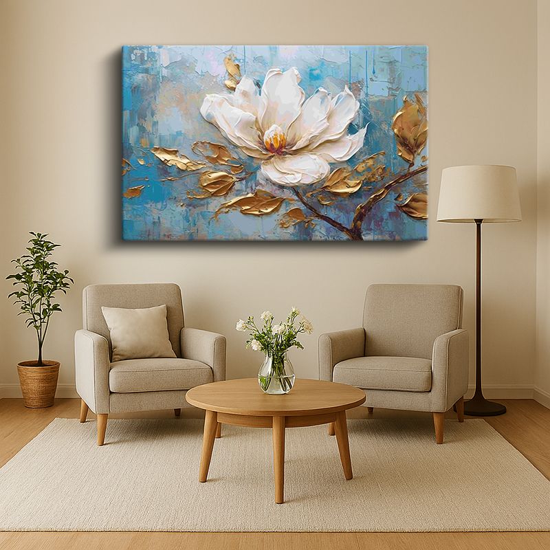 Çiçek & Bitki Kanvas Tablo 437