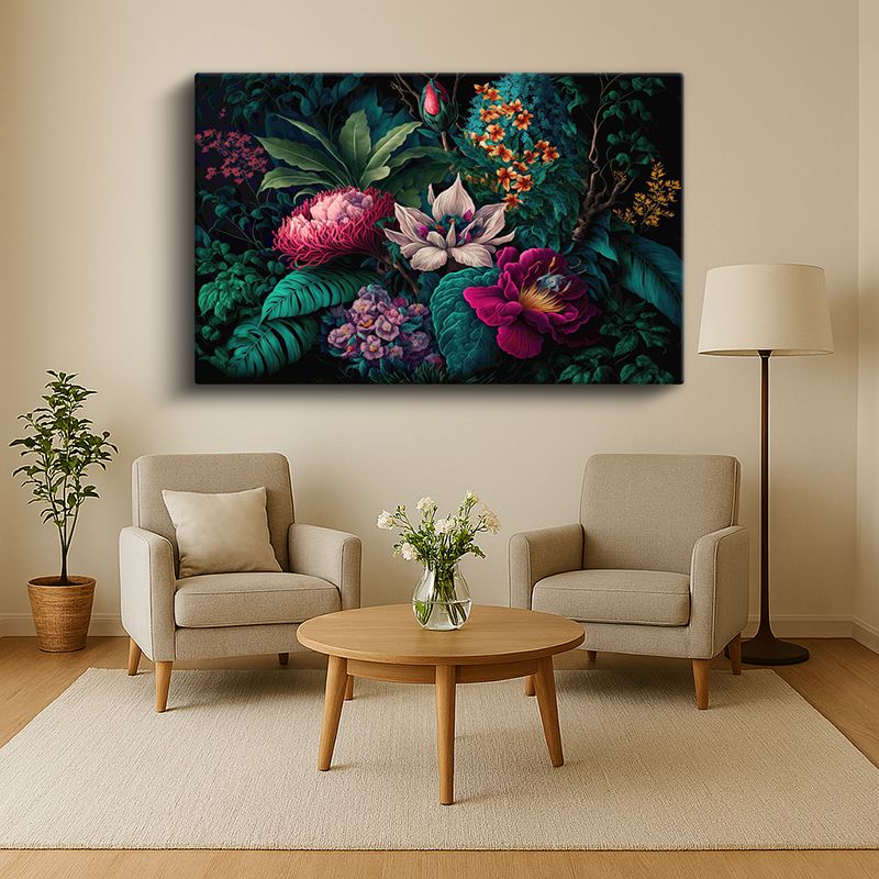 Çiçek & Bitki Kanvas Tablo 443