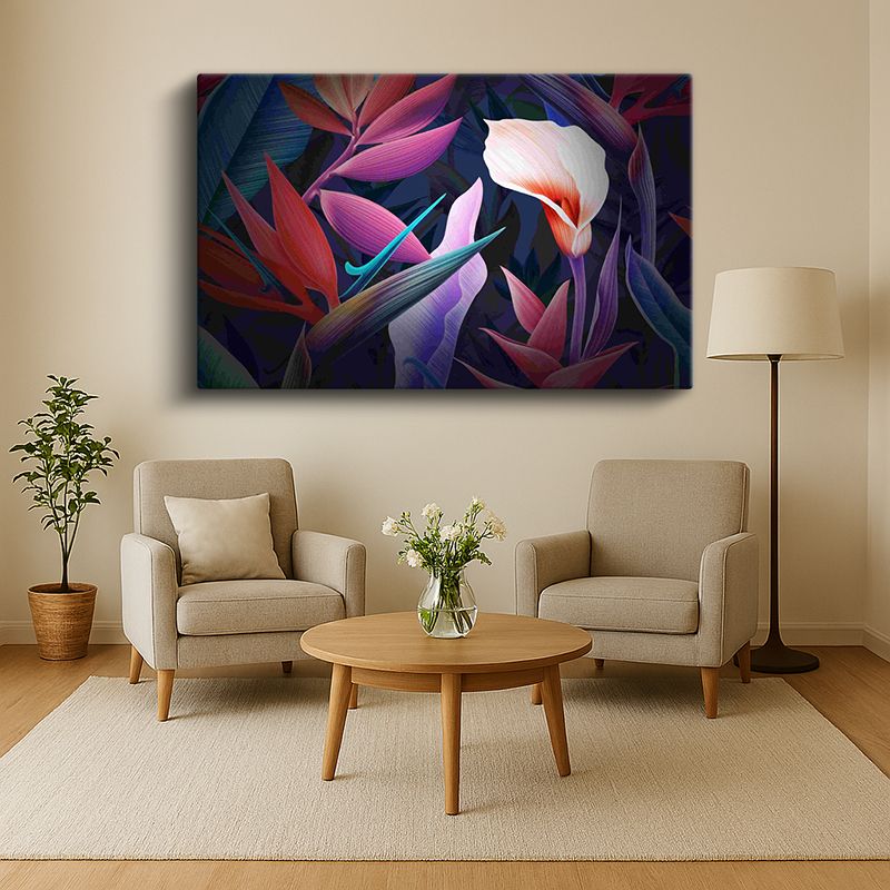 Çiçek & Bitki Kanvas Tablo 446