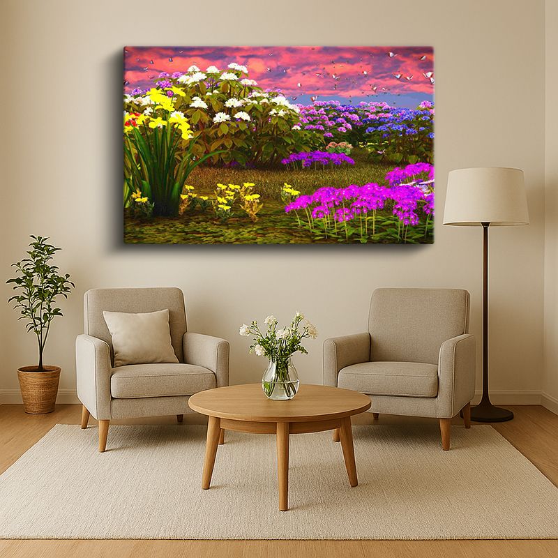 Çiçek & Bitki Kanvas Tablo 447