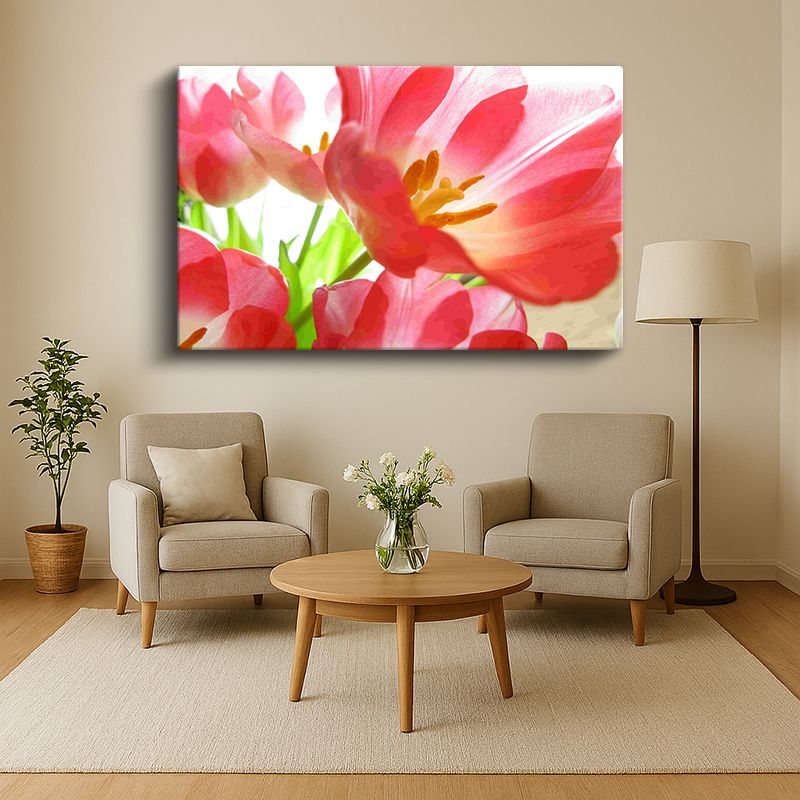 Çiçek & Bitki Kanvas Tablo 536