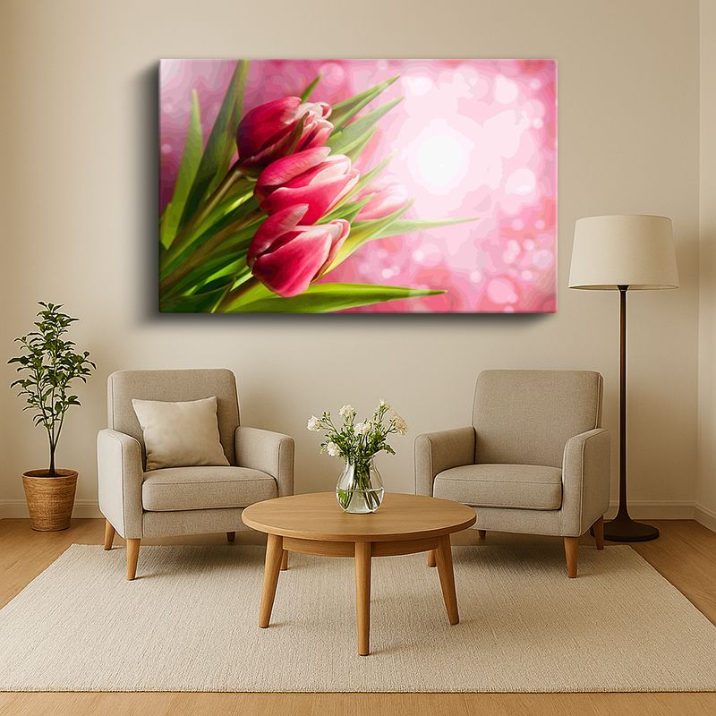 Çiçek & Bitki Kanvas Tablo 544