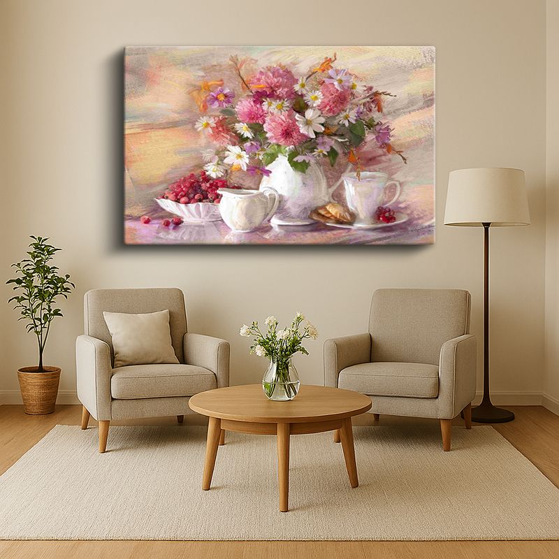 Çiçek & Bitki Kanvas Tablo 606