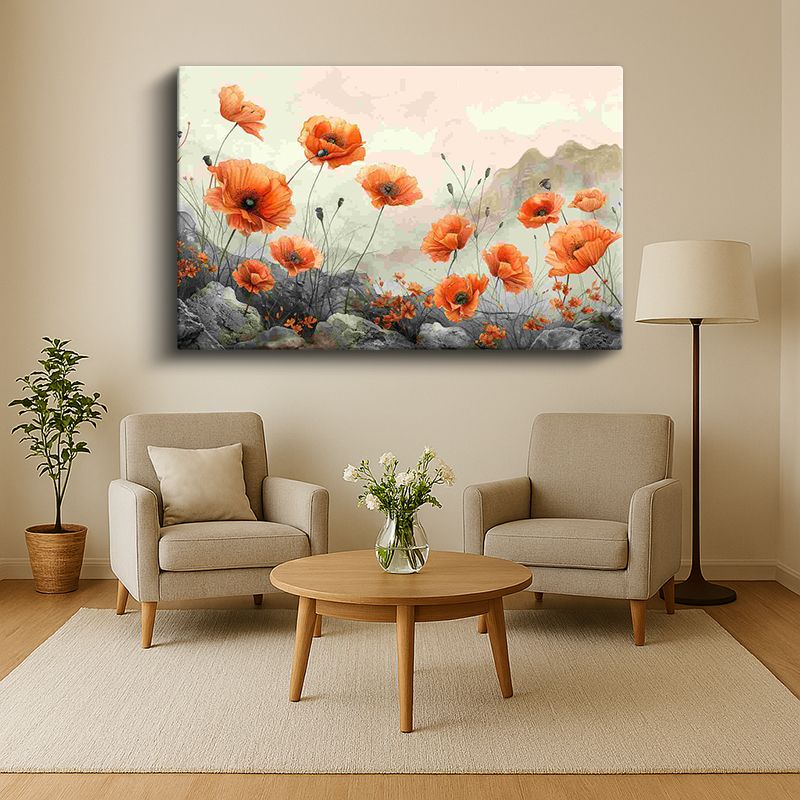 Çiçek & Bitki Kanvas Tablo 614