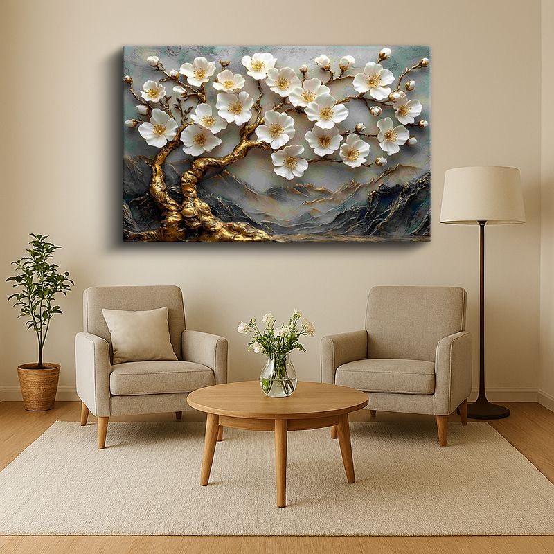 Çiçek & Bitki Kanvas Tablo 625