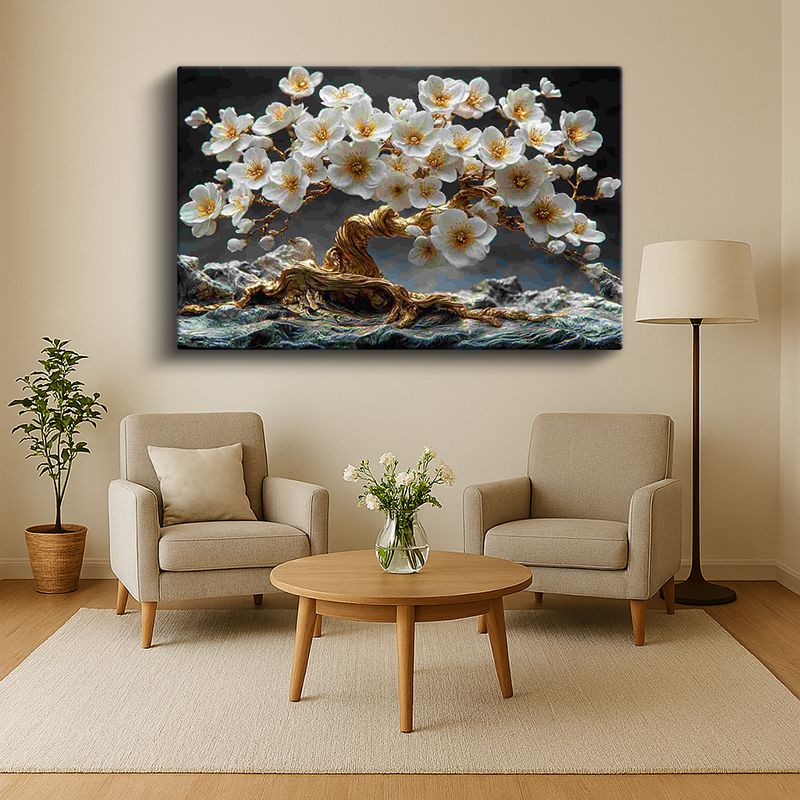 Çiçek & Bitki Kanvas Tablo 637