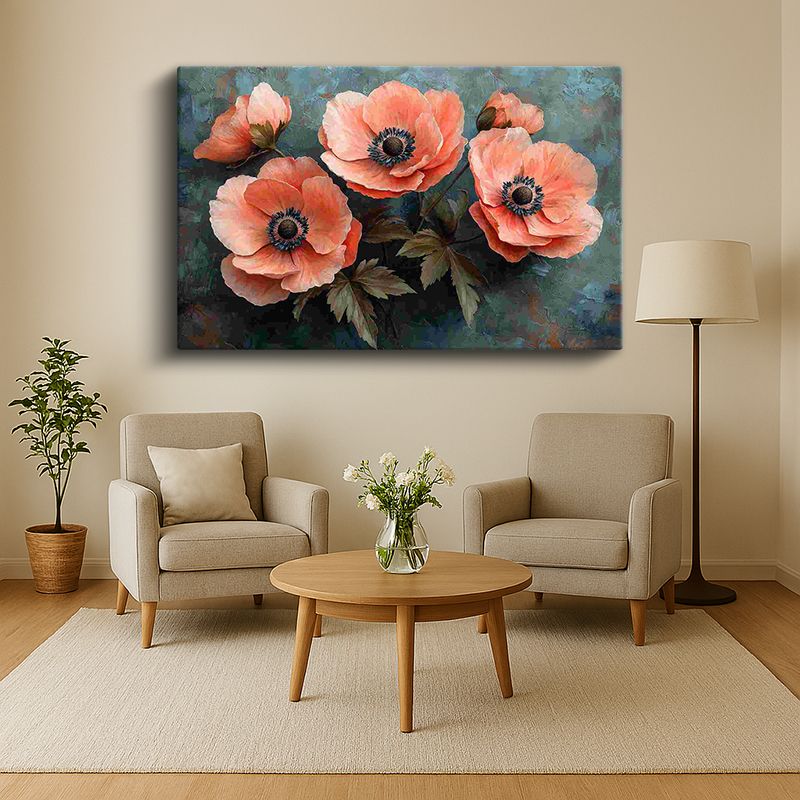 Çiçek & Bitki Kanvas Tablo 651