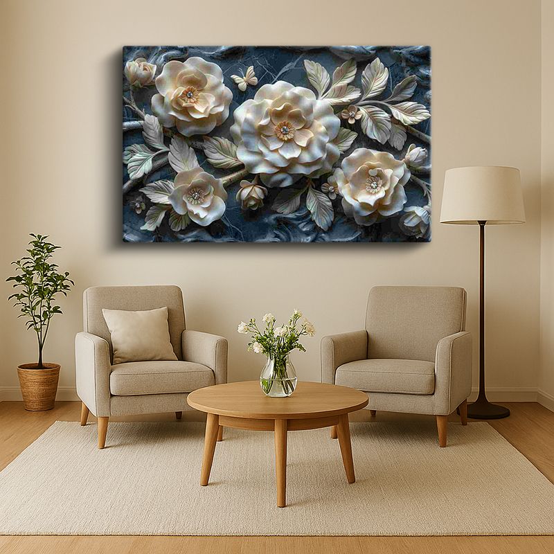 Çiçek & Bitki Kanvas Tablo 665