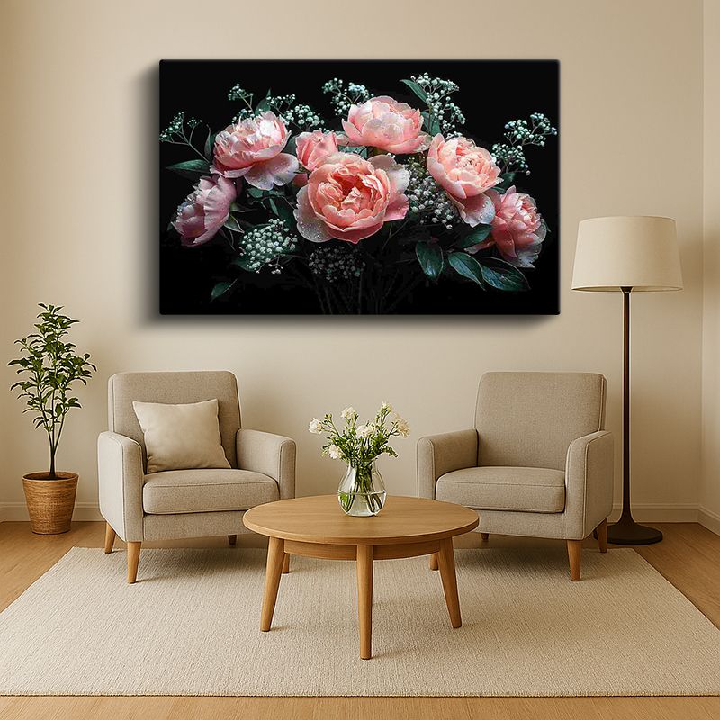 Çiçek & Bitki Kanvas Tablo 670