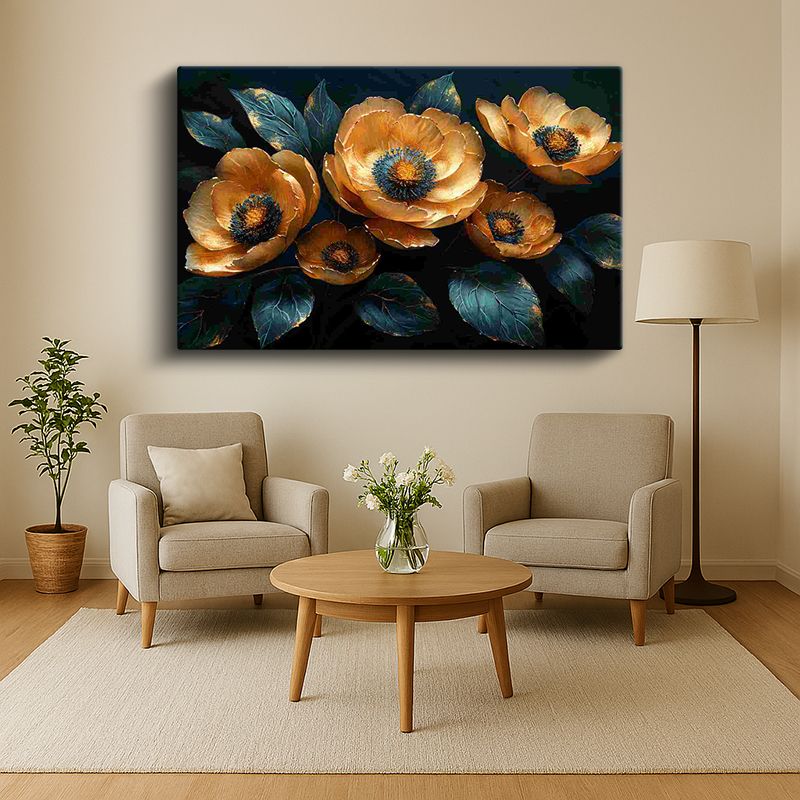 Çiçek & Bitki Kanvas Tablo 676