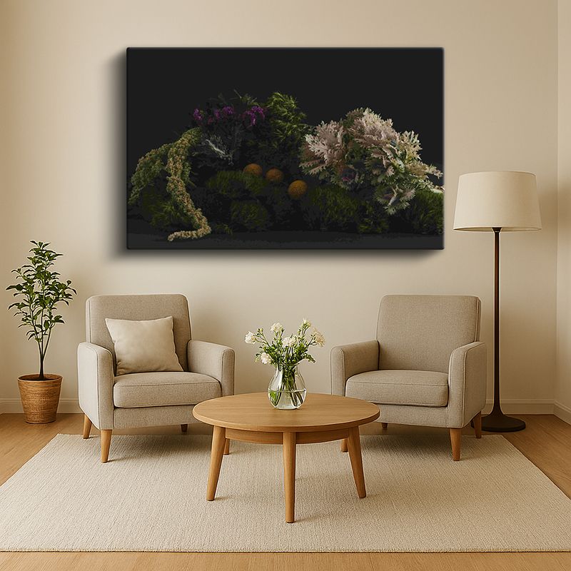 Çiçek & Bitki Kanvas Tablo 686