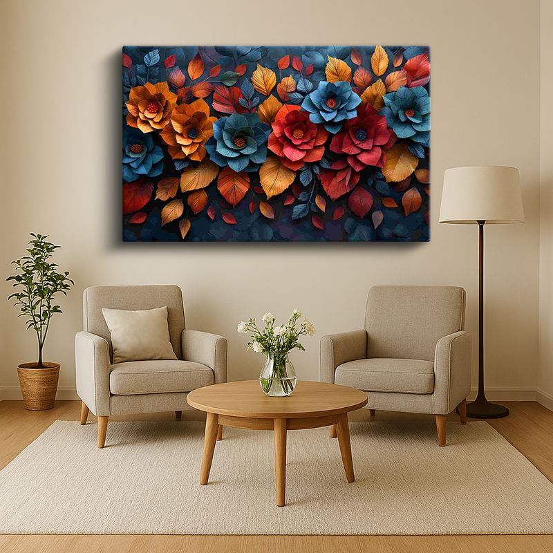 Çiçek & Bitki Kanvas Tablo 689