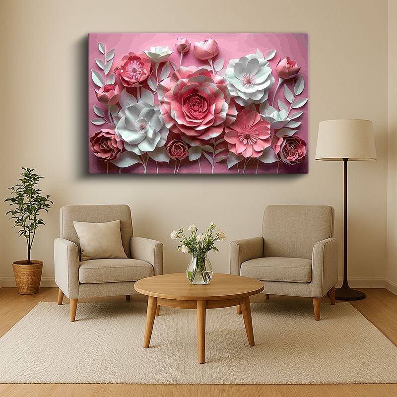 Çiçek & Bitki Kanvas Tablo 698