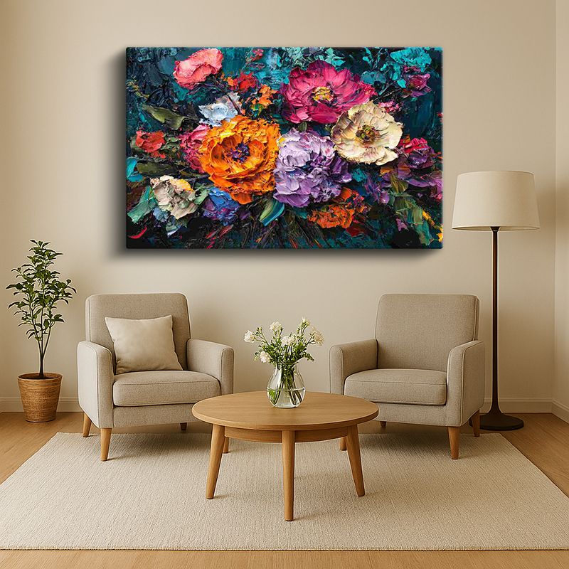 Çiçek & Bitki Kanvas Tablo 704