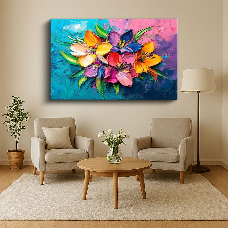 Çiçek & Bitki Kanvas Tablo 707