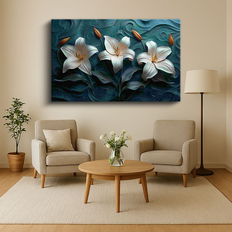 Çiçek & Bitki Kanvas Tablo 722