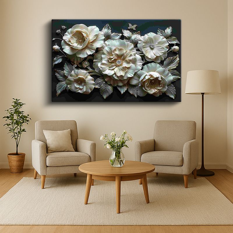 Çiçek & Bitki Kanvas Tablo 725