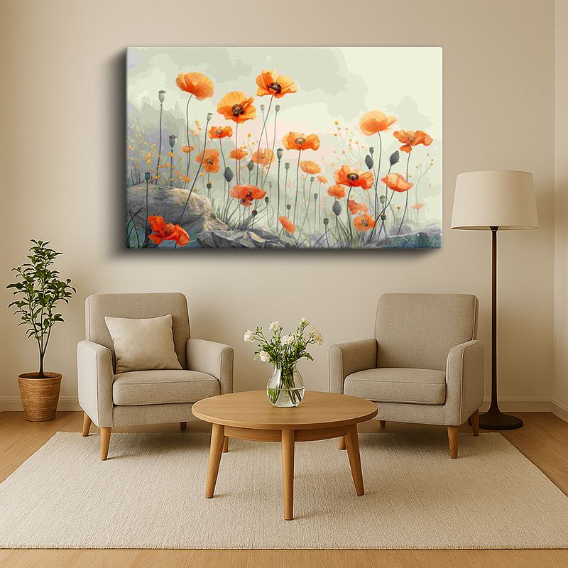 Çiçek & Bitki Kanvas Tablo 734