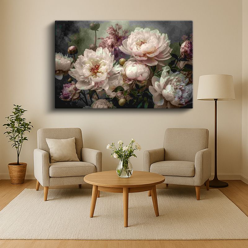 Çiçek & Bitki Kanvas Tablo 754