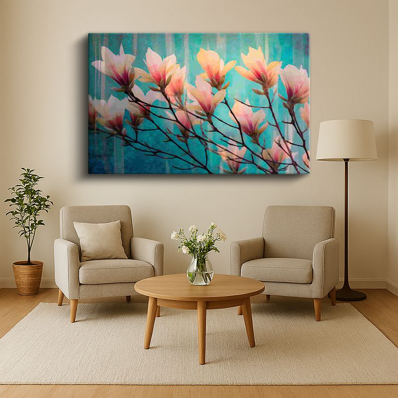 Çiçek & Bitki Kanvas Tablo 761