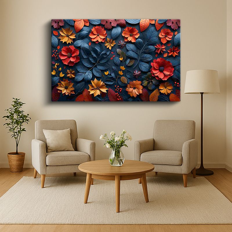 Çiçek & Bitki Kanvas Tablo 770