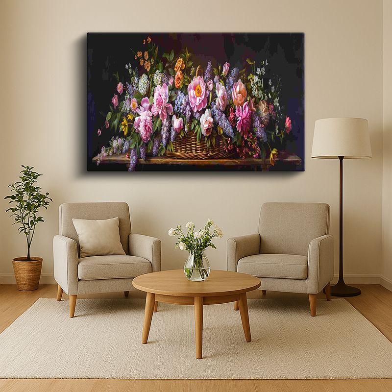 Çiçek & Bitki Kanvas Tablo 294