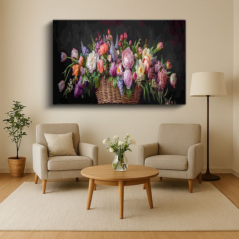 Çiçek & Bitki Kanvas Tablo 325