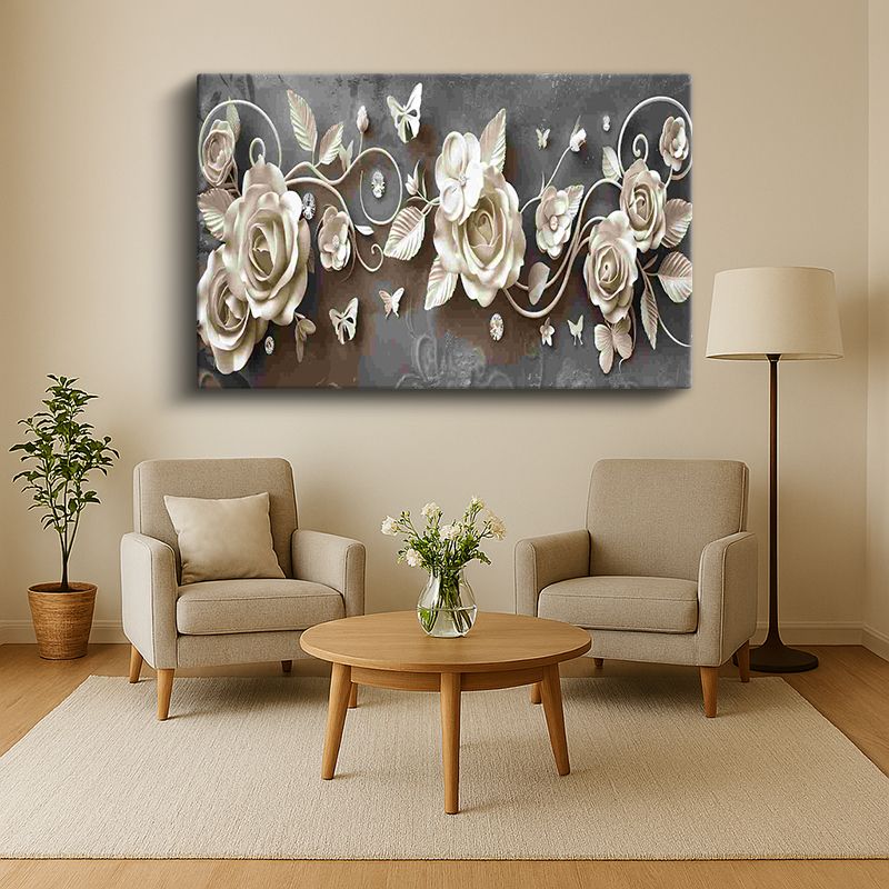 Çiçek & Bitki Kanvas Tablo 329