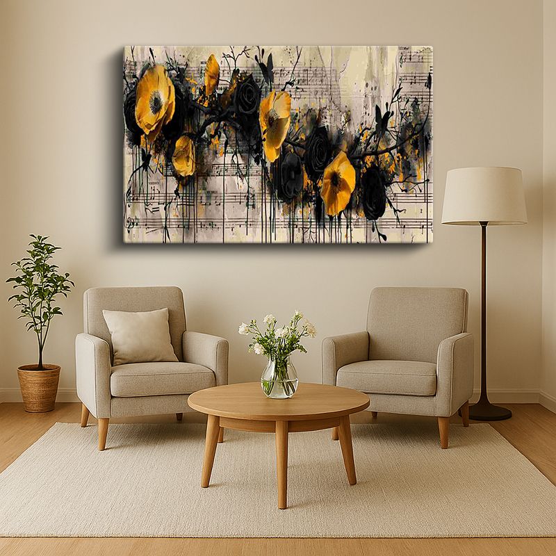 Çiçek & Bitki Kanvas Tablo 344