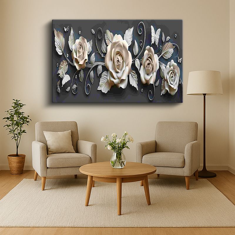 Çiçek & Bitki Kanvas Tablo 378