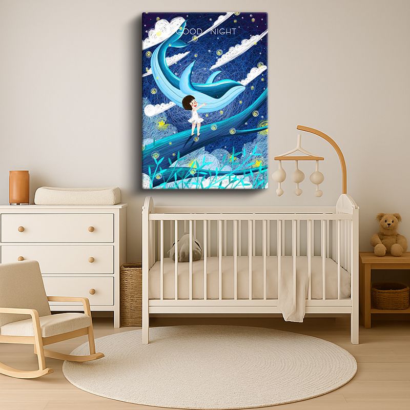 Çocuk Odası Kanvas Tablo 17