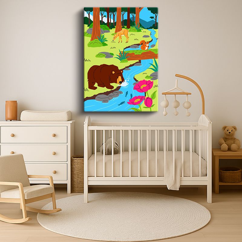 Çocuk Odası Kanvas Tablo 46