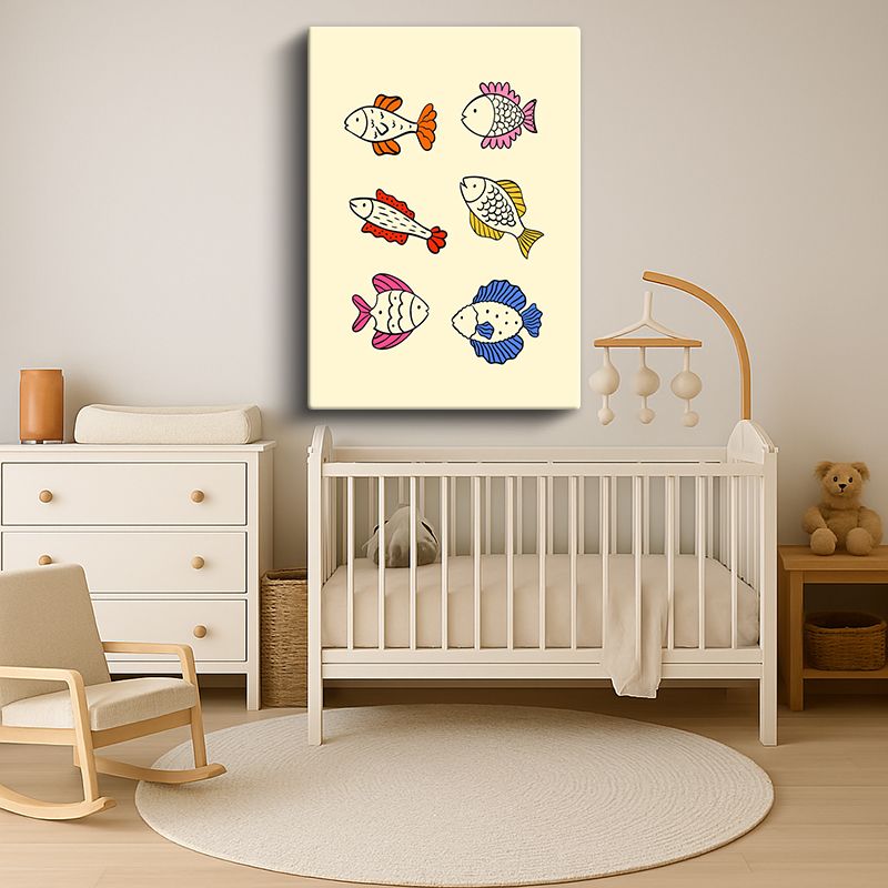 Çocuk Odası Kanvas Tablo 63