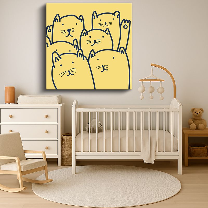 Çocuk Odası Kanvas Tablo 83