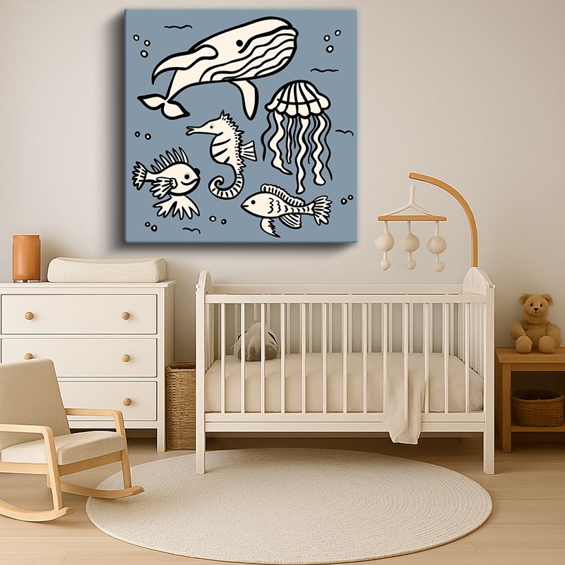 Çocuk Odası Kanvas Tablo 102