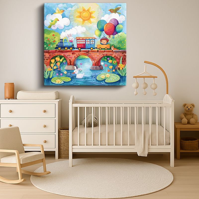 Çocuk Odası Kanvas Tablo 112