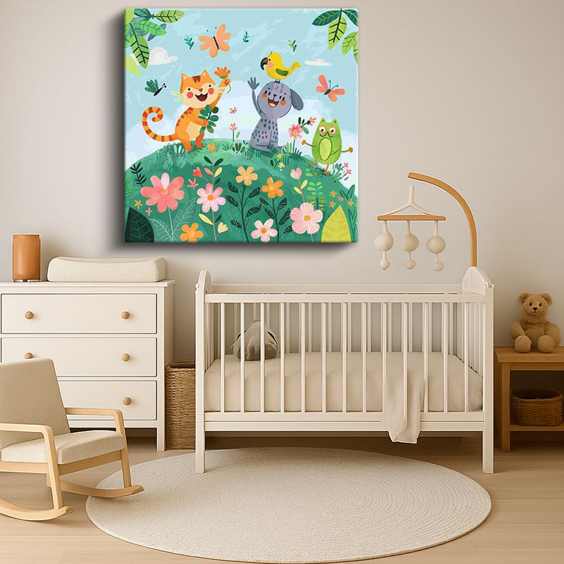Çocuk Odası Kanvas Tablo 115