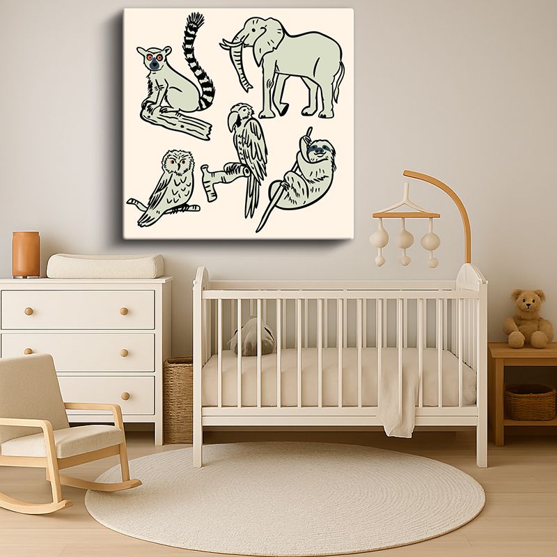 Çocuk Odası Kanvas Tablo 119