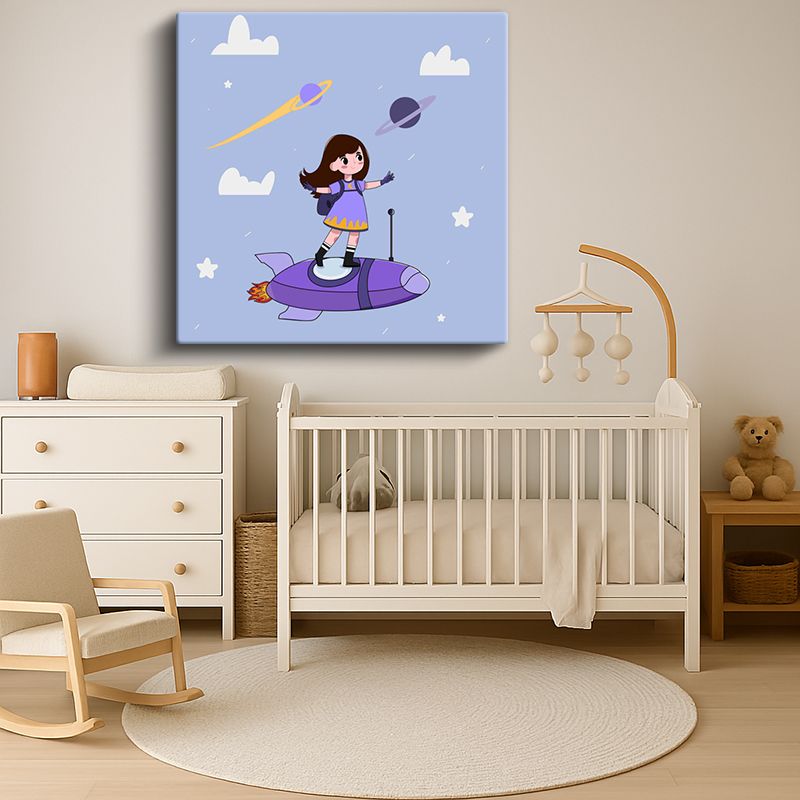 Çocuk Odası Kanvas Tablo 128